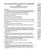 01 - Déclaration de conformité et de régularité
