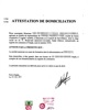 01 - Attestation de domiciliation